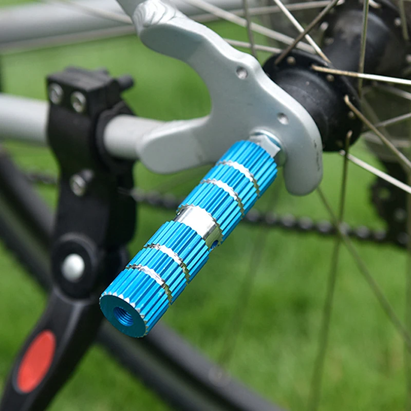 

Нескользящие велосипедные педали из алюминиевого сплава, прочные подножки оси для BMX, горные дорожные велосипеды, противоскользящая поверхность, безопасная езда на велосипеде