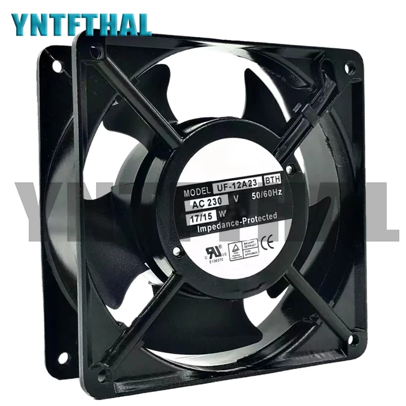 Cooling Fan 230V UF-12A23 12038 Dual Ball Bearing Axial Cooler