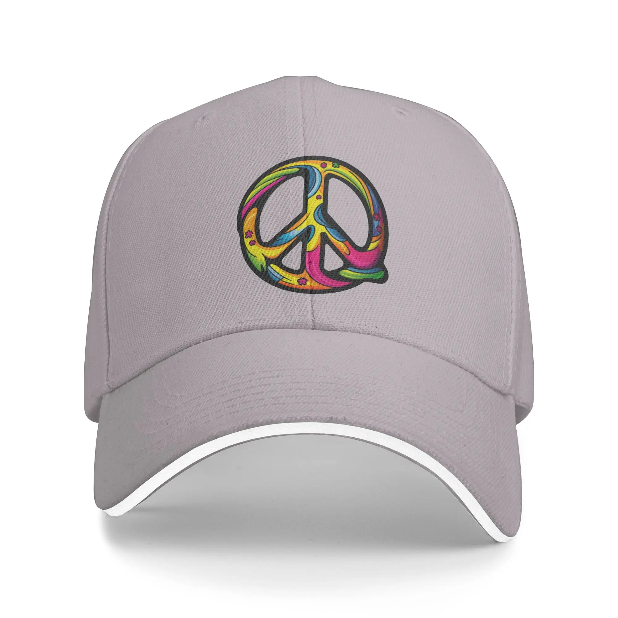 Hot Sale Peace Signs 341 Baseball Cap  Leisure Hat Women's  Dog Walking Hat Women's