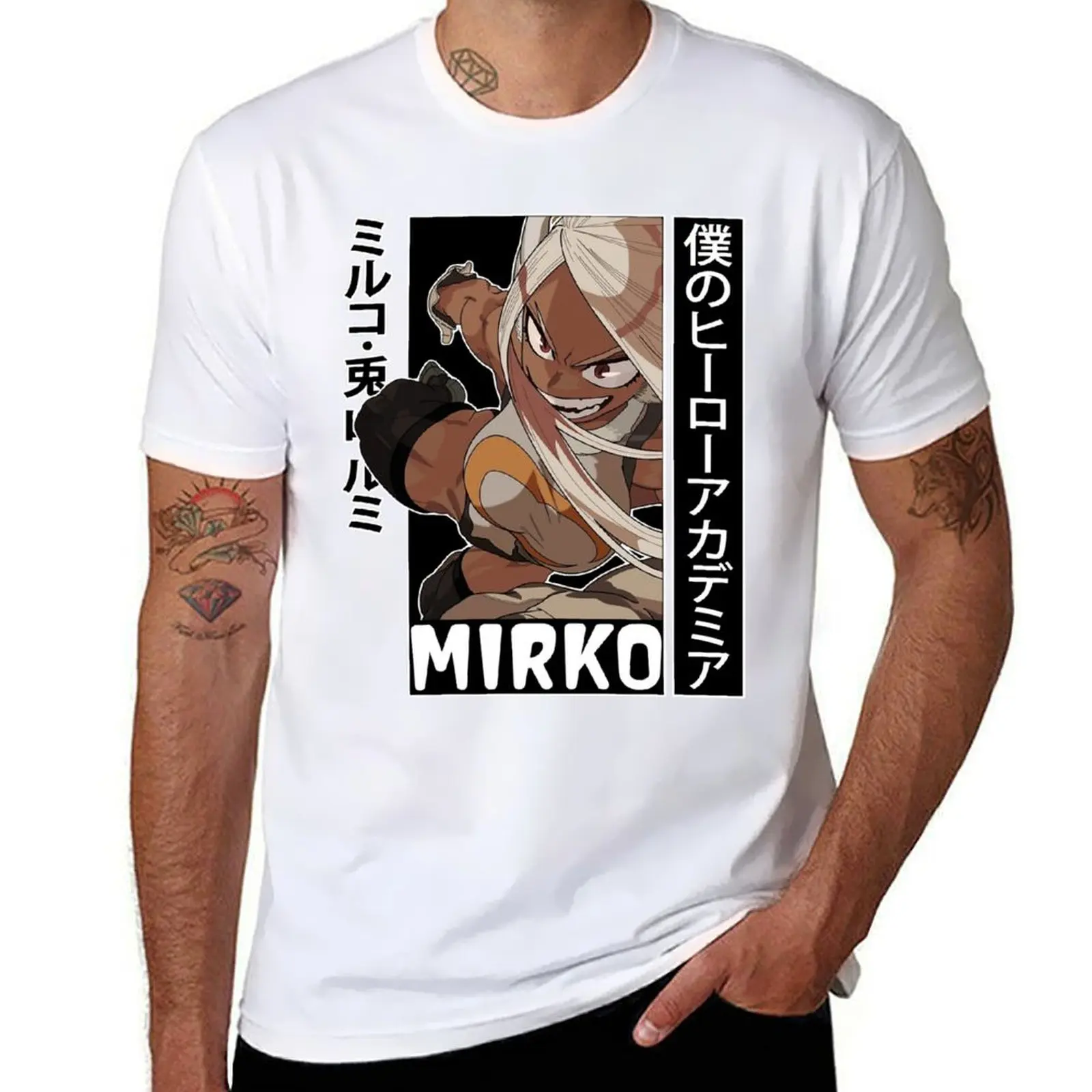 

Rabbit Hero Mirko, Mirko, the Rabbit Hero T-Shirt men t shirt cotton 100% printed t shirts for man T-Shirt
