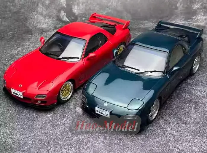 

Solido 1/18 For Mazda RX7 FD RS 1994 Alloy Diecast Model Car Simulation Boys Birthday Gift Hobby Display Ornaments Red/Green