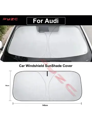 아우디 SQ5 스포츠 백 Q5L A4L A5L E-트론 GT SQ7 안티 UV 자동차 액세서리 용 자동차 앞 유리 SunShade 커버
