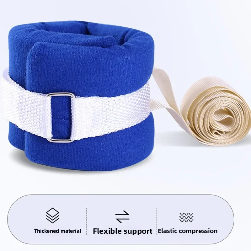 4pcs/10pcs Restraint Rope Upper Limb Arm Fixation Anti Scratch Care Wrist Ankle Restraint Belt Protective Limb Restraint Belt