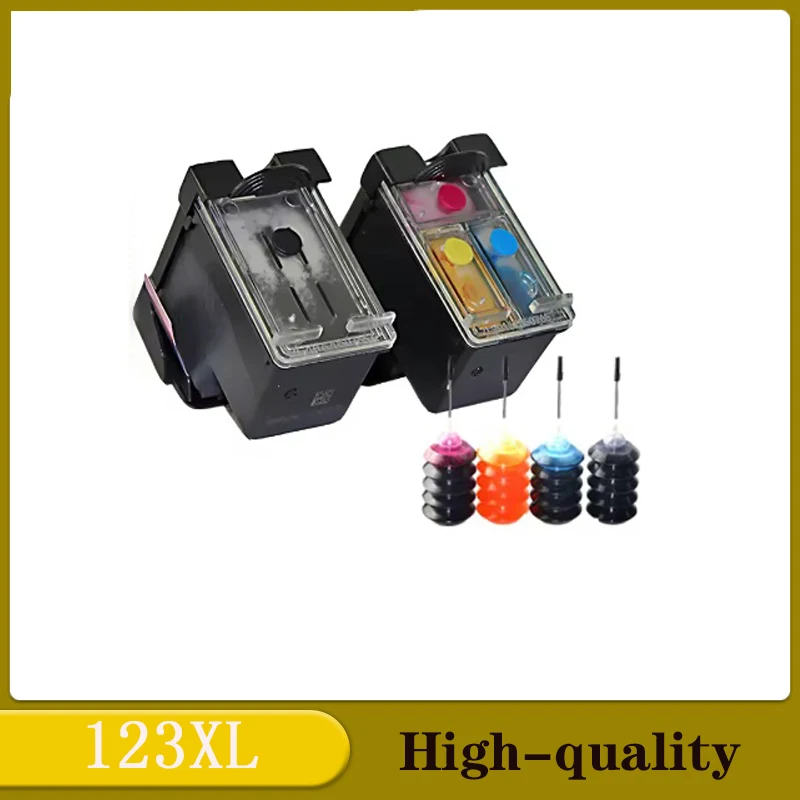 

123XL Ink Cartridges compatible For HP123 XL 123 Deskjet 1110 1111 2130 2132 3630 3632 ENVY 4521 4522 4513 4520 Printer