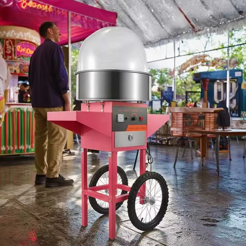 전문 휴대용 스테인레스 스틸 솜사탕 만드는 기계 카트 - Commercial Cotton Candy Machine Cart 리뷰 및 가격