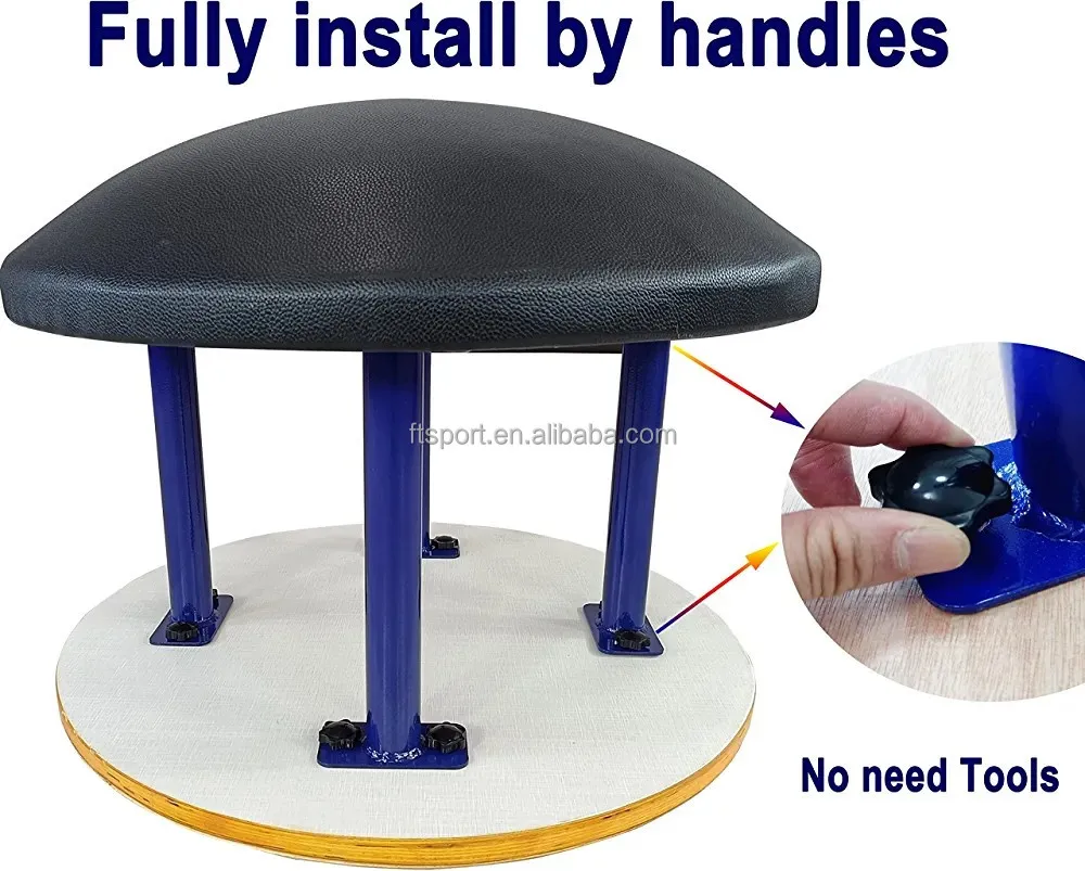 Professional Height-Adjustable Mushroom Gymnastics Trainer Equipment
