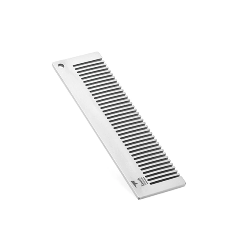 Imagem -02 - Keith-anti-static Titanium Travel Comb Cabeleireiro Cabelo Portátil Ferramentas ao ar Livre Criativo Edc Gadgets Ti1732