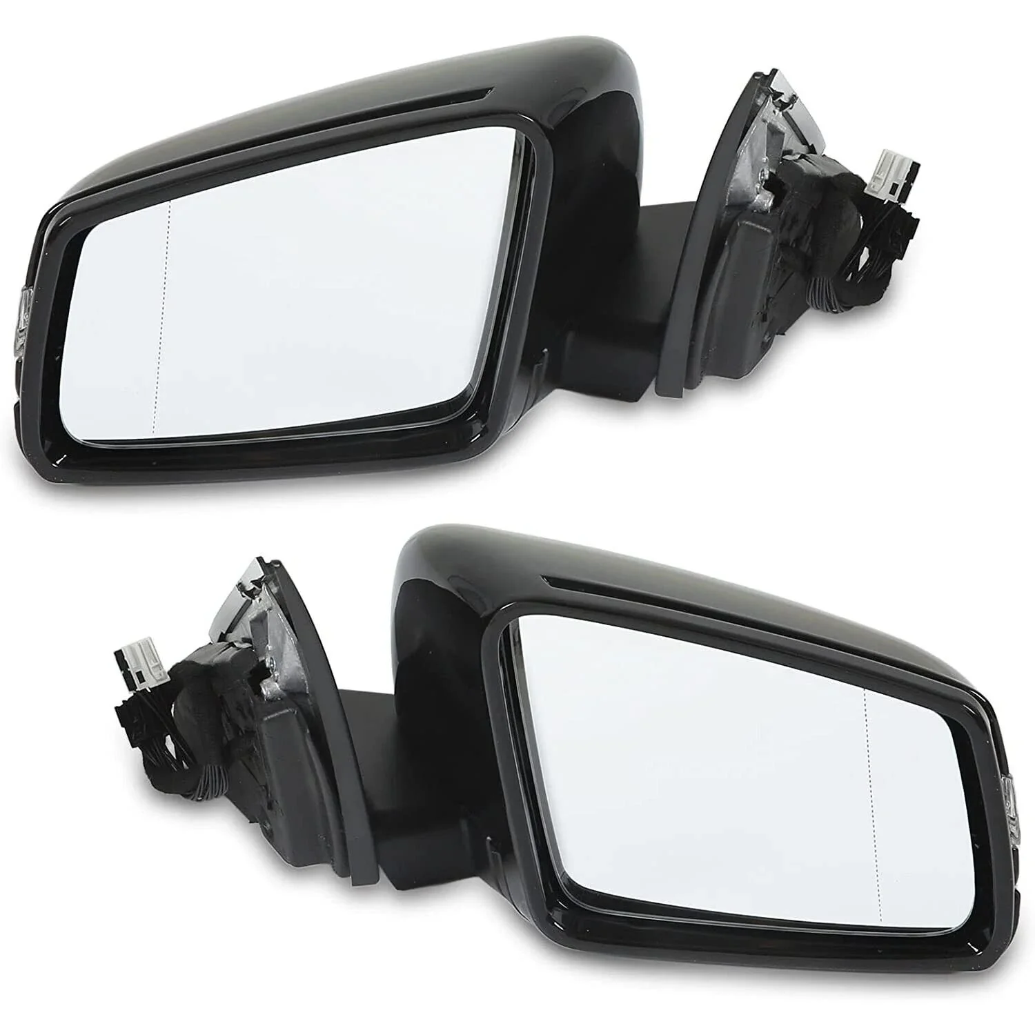 W204 Facelift Rear View Mirror For Mercedes Benz Cclass C200 C180 C300 Black 2048106376 2048106476 Car Engine Replacement Parts