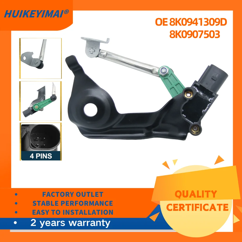

8K0941309D 8K0907503 Left Side Height Headlight Level Sensor for Audi A4 2008-2015 Audi A5 2010-2017