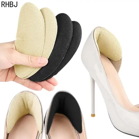 2PCS=1PAIR Adjustable Size Feet Pad Sport Shoes Heel Pads Sneaker Heel Sticker Antiwear Cushion Heel Back Sticker Protector