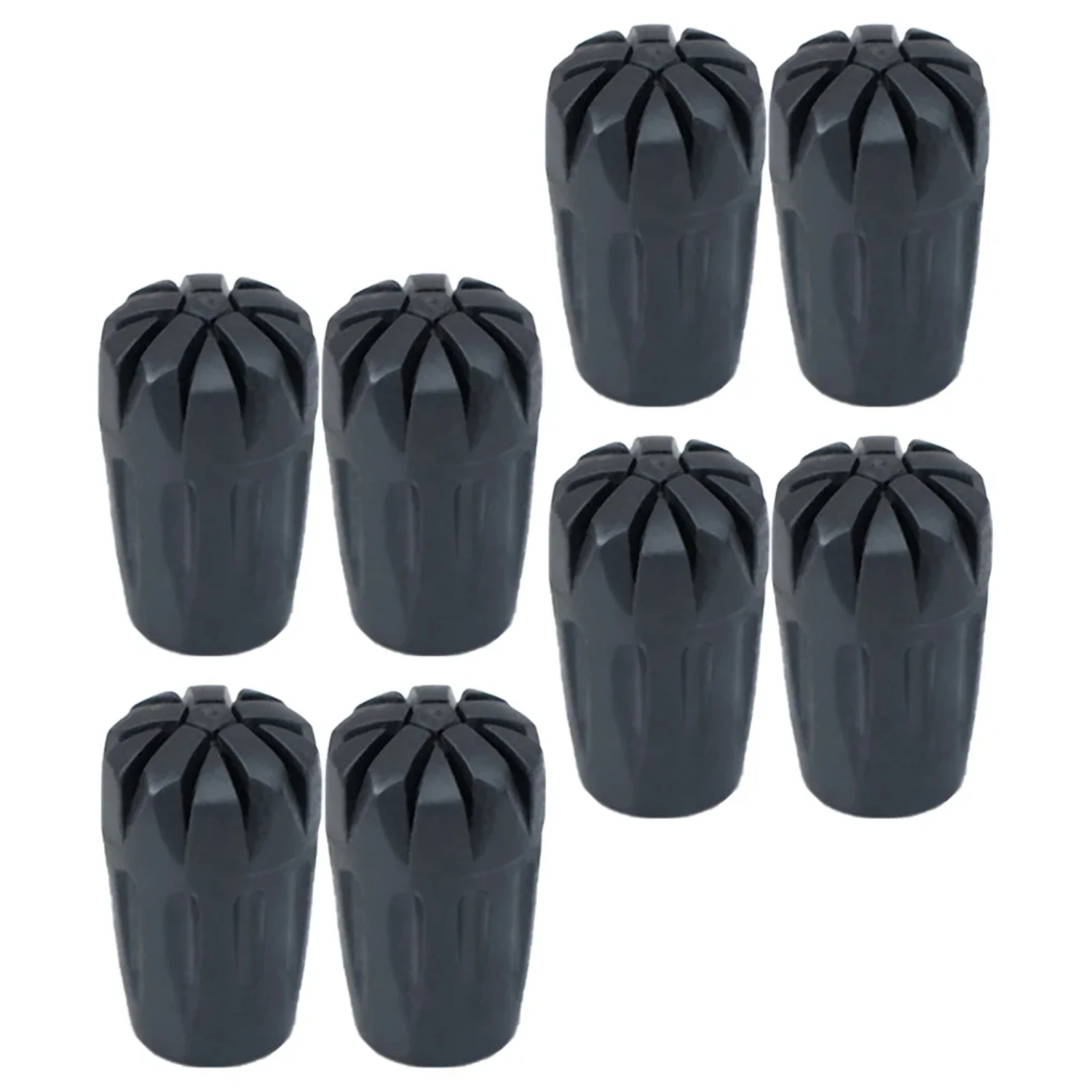 

Anti-skid Walking Pole Tip Cover Pad Protector Walking Hiking Rubber Trekking Pole Tips Protector Replacement Accessory