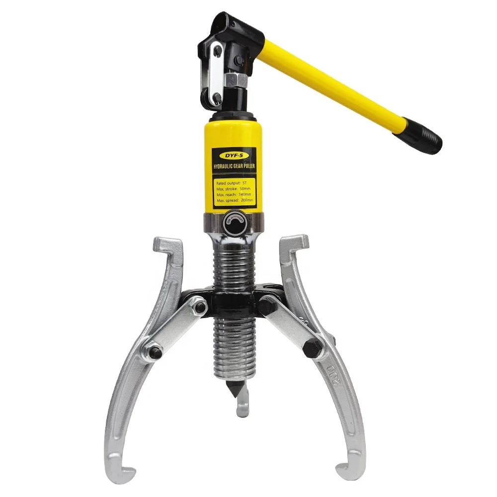 

DYF-5 hydraulic pull tool hydraulic pull tool, 2/3 tooth insert gear flywheel pulley bearing pull tool