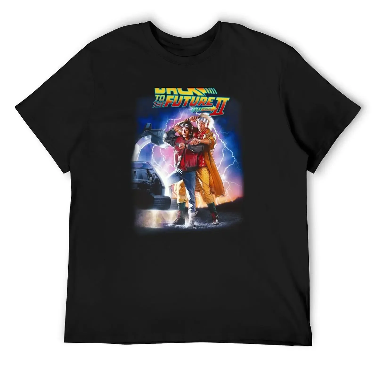 

playera Love Origin Flims Back to Future II T-Shirt oversized shirts graphic croswit shirt man t shirts men