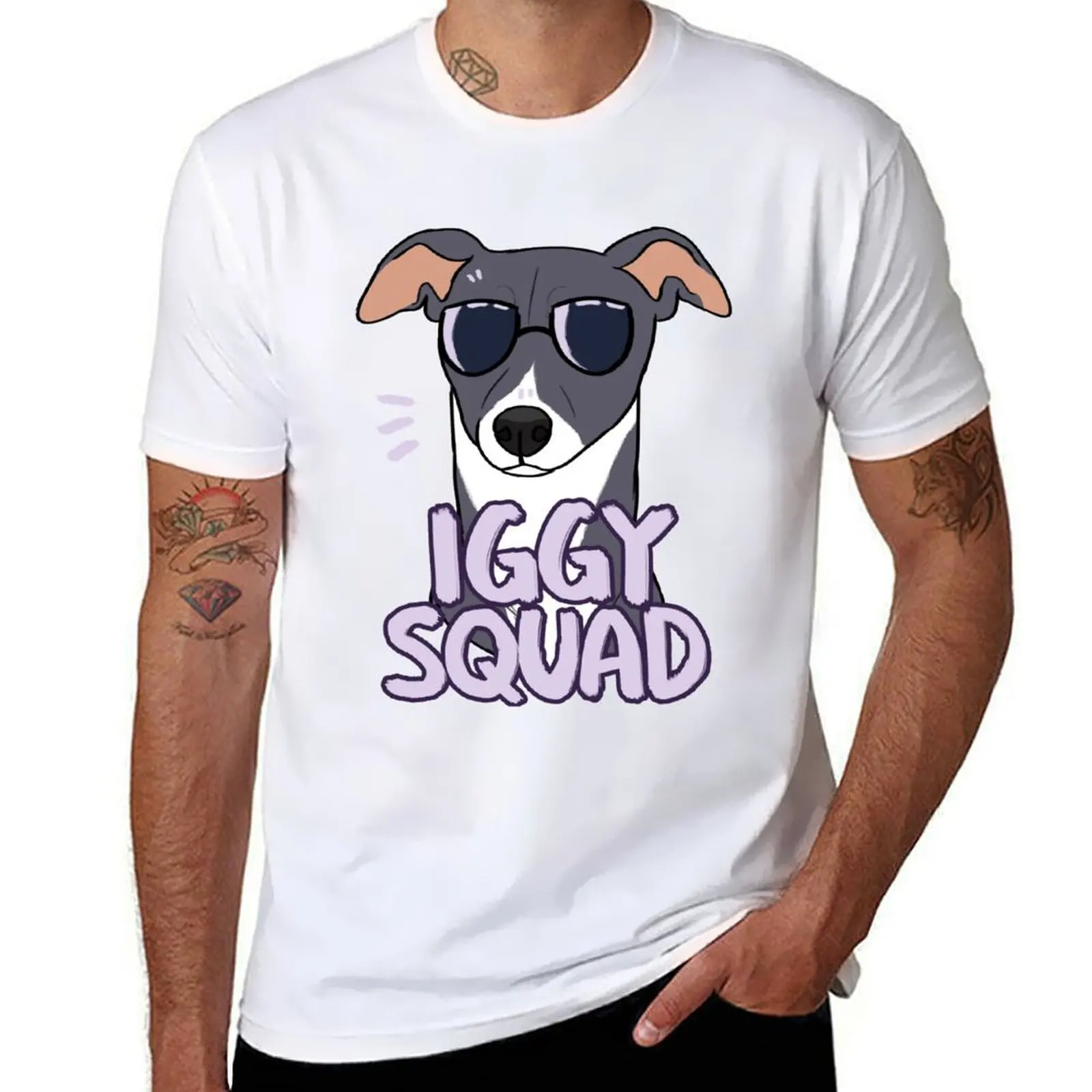

man shirts t T-Shirt (blue) designer IGGY tshirt SQUAD