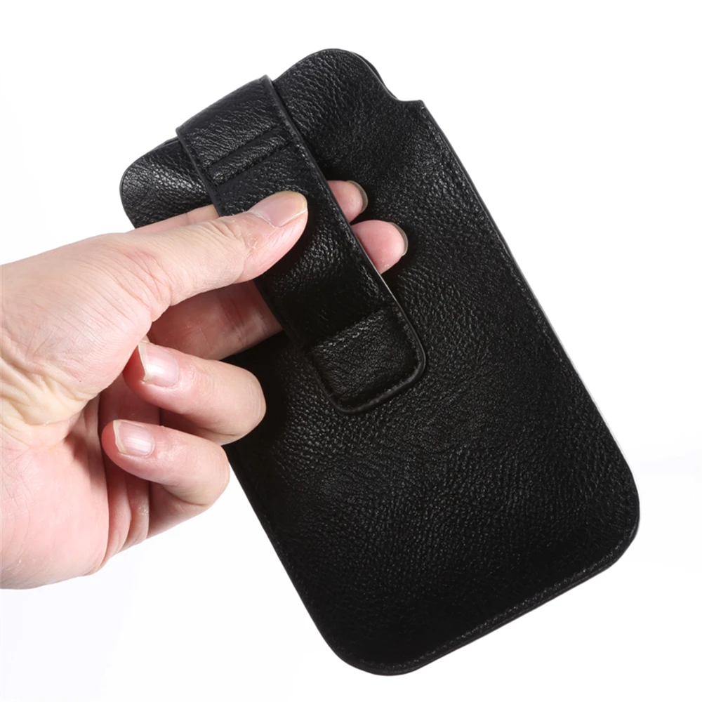 Premium Leather Belt Clip Phone Bag Pouch For iPhone 16 15 14 13 12 11 Pro 7 8 Plus X XR XS Max Cover Card Slot