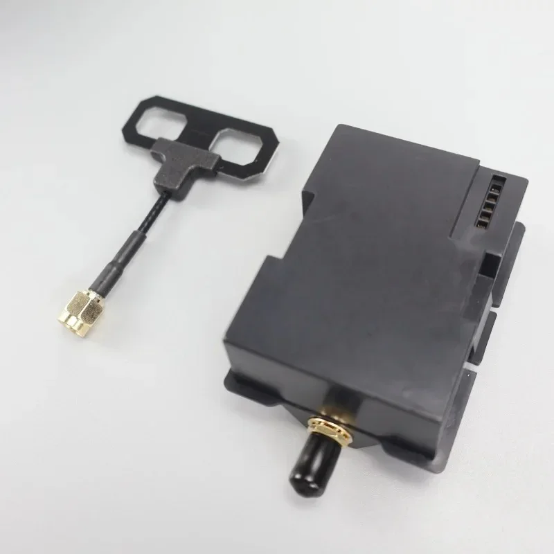 HappyModel ES24TX pro 1000mW 2.4G ExpressLRS ELRS Micro TX Module RGB LED مروحة تبريد لطائرة RC طائرة بدون طيار FPV
