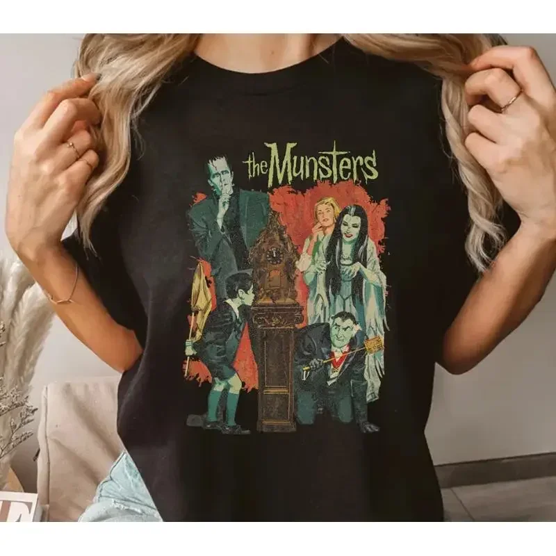 The Munster Horror Movie Halloween Frankenstein Monster Family T Shirt