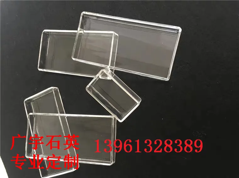 High-purity Quartz Glass Ark Square Cylinder Transparent High Temperature Corrosion Resistance