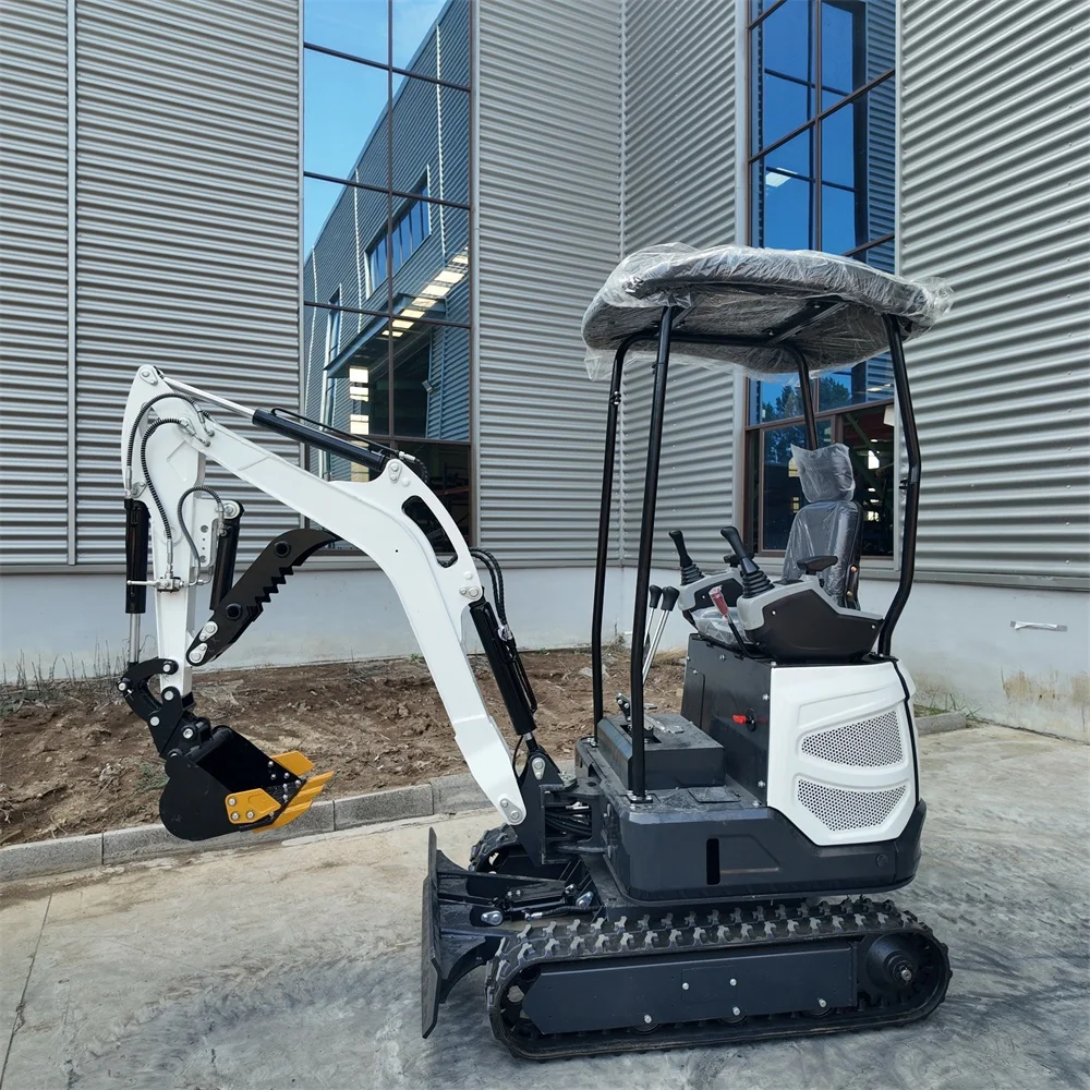 

Mini Excavator Manufacturer New Farm Small Digger Engine 1.2Ton Crawler Mini Excavator for Sale