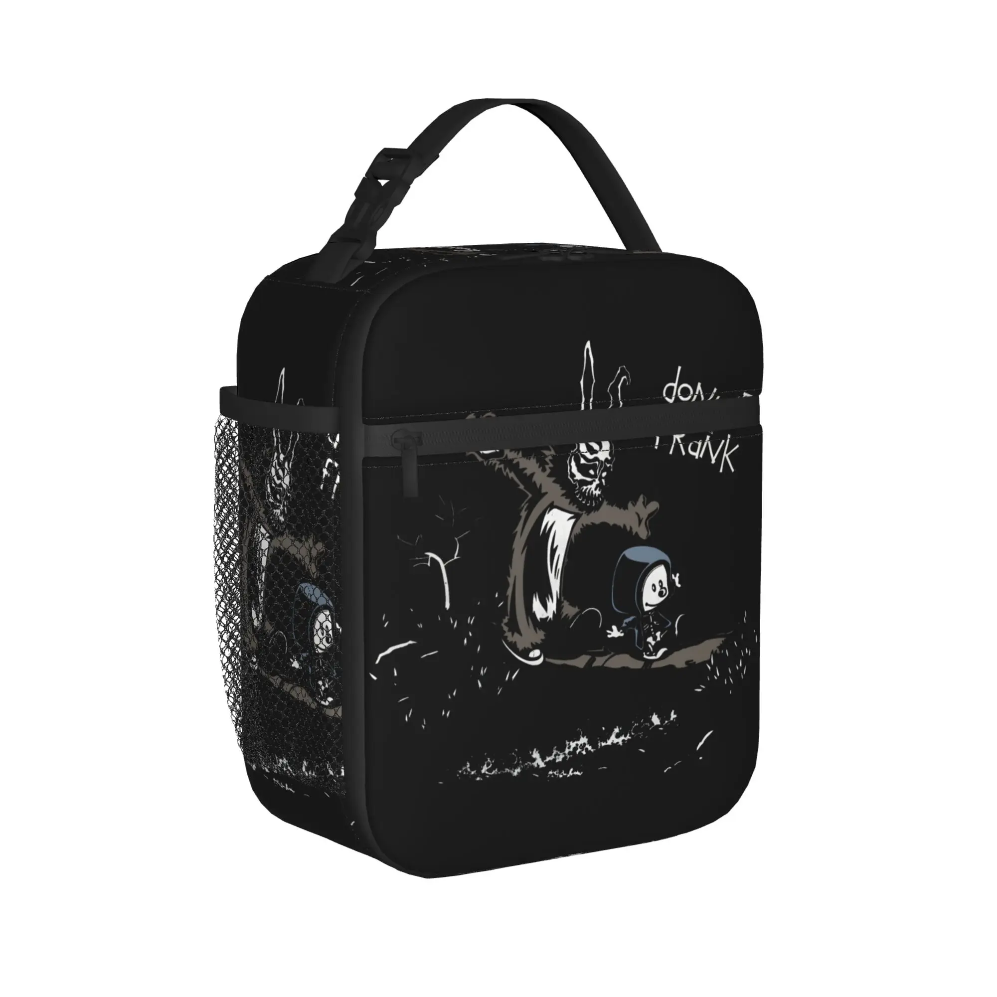 Donnie Darko and Frank Insulated Lunch Bags High Capacity  Reusable Thermal Bag Tote Lunch Box College  Travel Bento Pouch