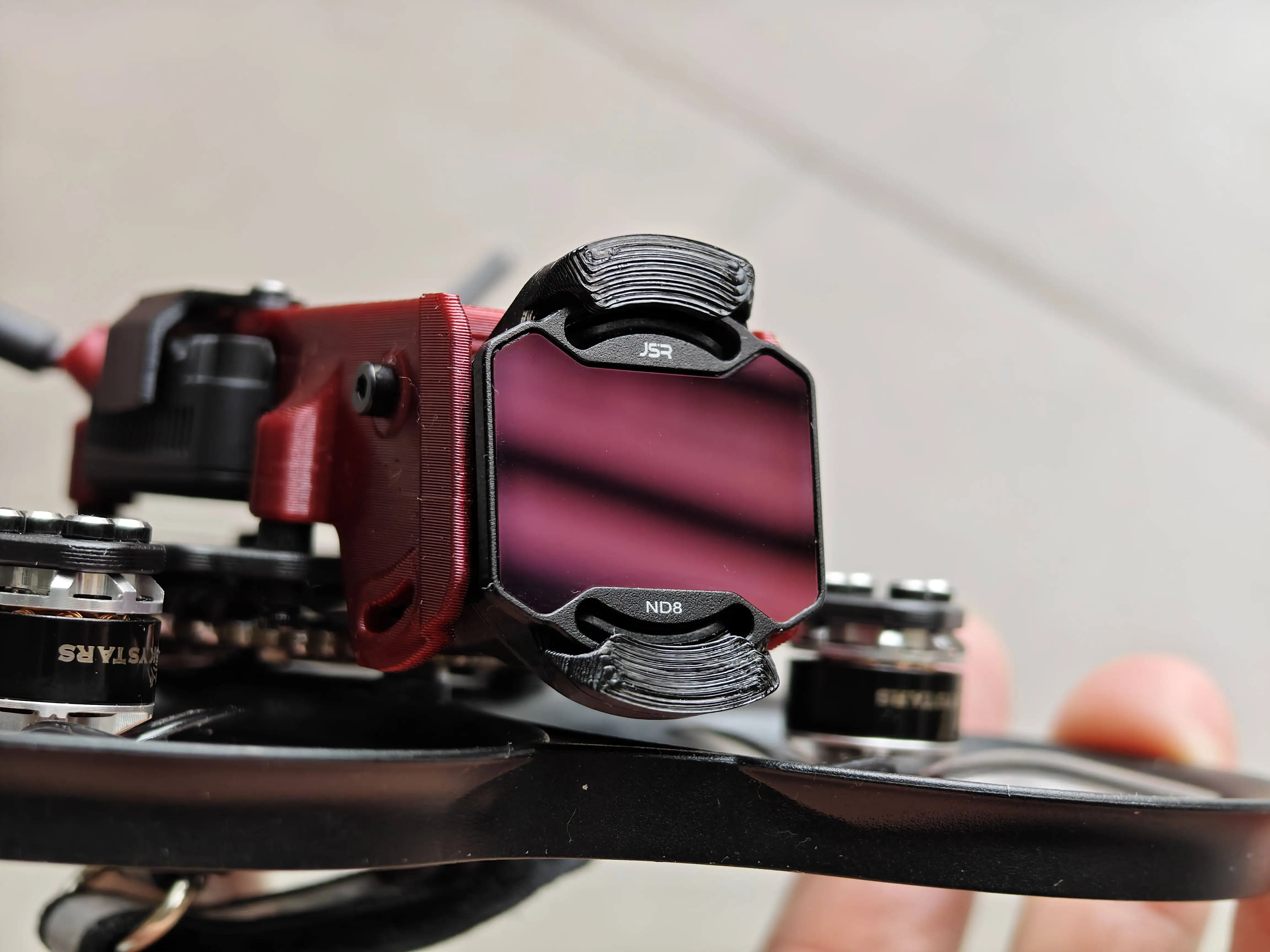 4PCS Camera Lens Guard Ring Protective Collar TPU 3D Printed Parts Compatible with Filter Installation for DJI O4 Pro FPV Drone
