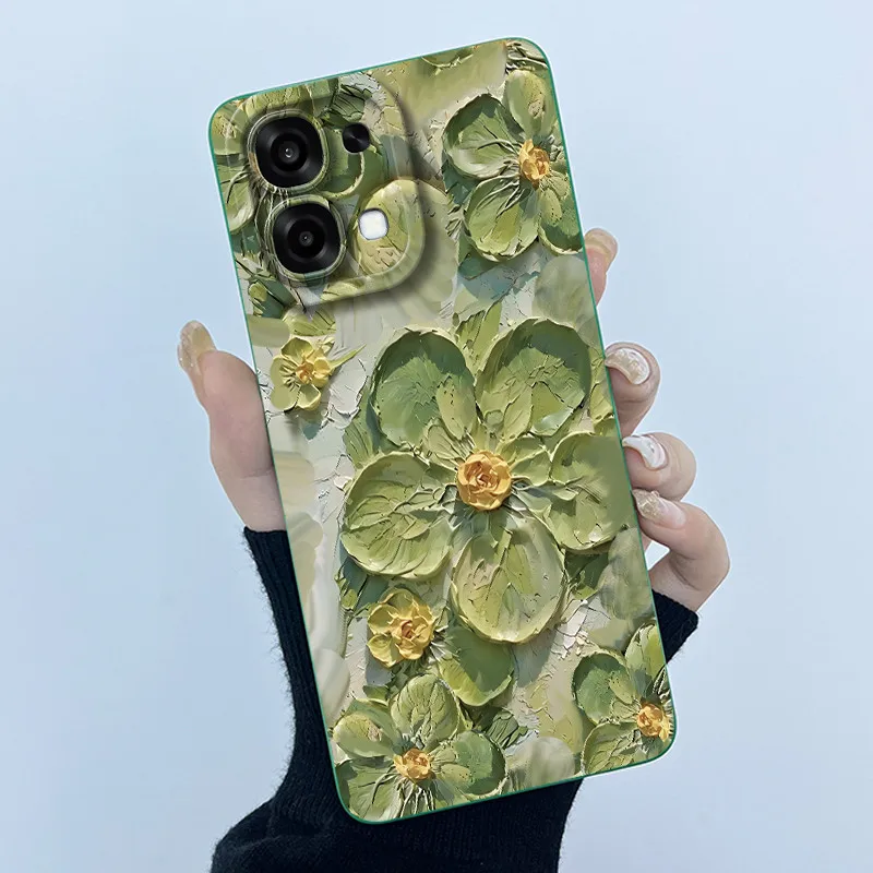 حافظة لهاتف اوبو A6 برو لطيف الباندا الحلو الفتيات القطط سيليكون غطاء حماية ناعم لهاتف اوبو A6 برو A6Pro 4G 5G 2025 غلاف ممتص الصدمات #3