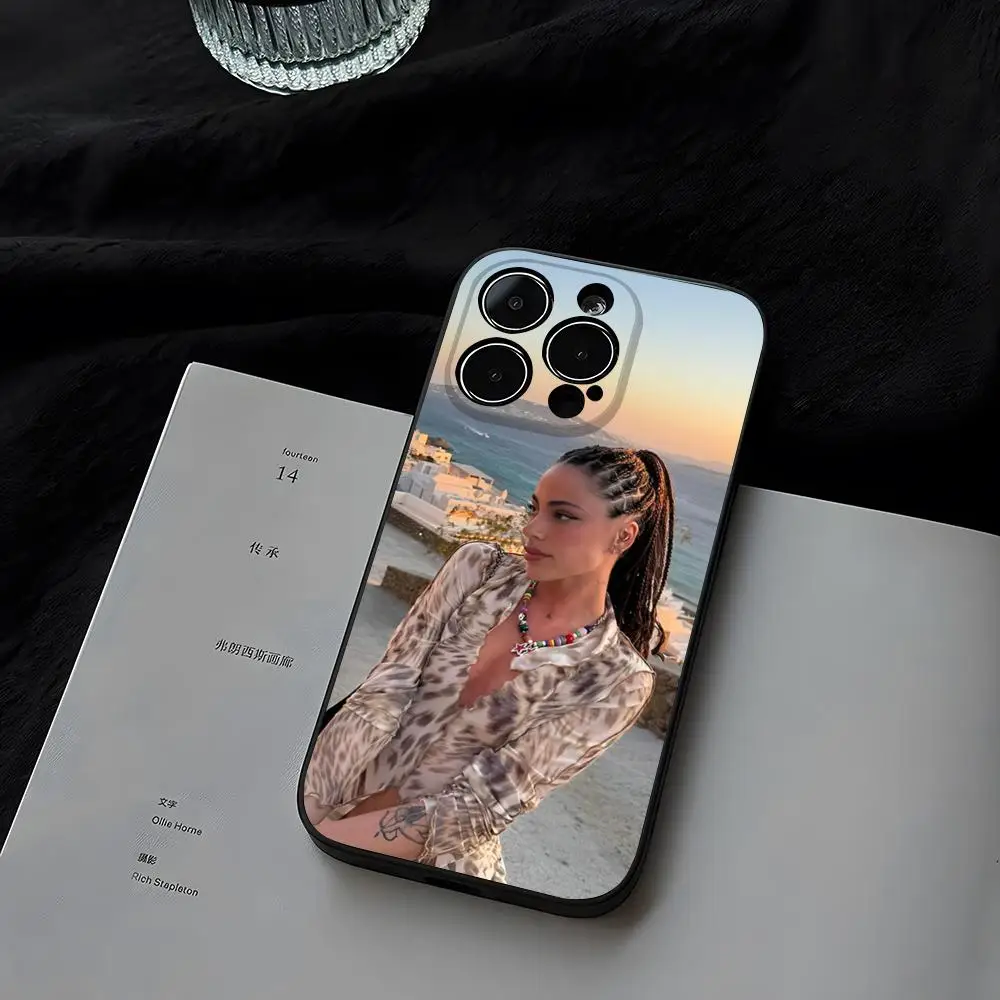 Emilia Mernes mp3 La Playlist mpeg Phone Case Funda for iphone 14 13 15 11 16ProMax 12 Pro Max Mini Xr Xs X 7 8 Plus Covers