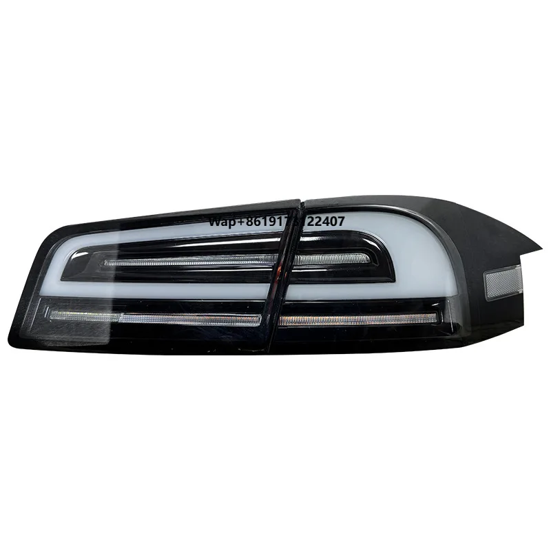 

LED Retrofit Kit for Model3/Y Taillight Assembly with Clear Lens Venom White Backing DRL Brake Light & Turn Signal-New