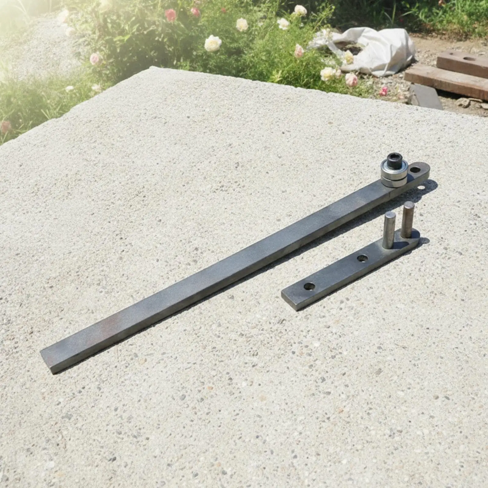 Rebar Bender Bench-Mounted Manual Bender Portable for Contractors, Metalworkers