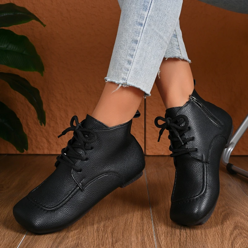 Women Lace Up Elega… - image