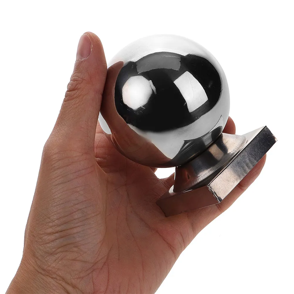 50Mm Stainless Steel Ball for Outdoor Handrail Stair Railing End Caps Guardrail Post Sealing Cover Garden Decoration