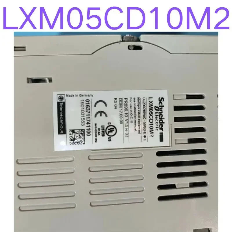 

Second-hand test OK Servo driver LXM05CD10M2 0.75KW 220V