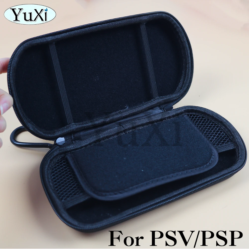 Estuche rígido de piel EVA para PSP, PSV, PS, Vita, PSP, GO, con correa, funda protectora duradera para PSP1000 2000, 1 ud.