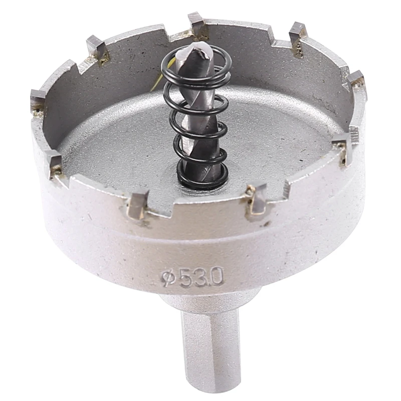 Jeu de forets à pointe en carbure pour bois et métal, scie cloche, 16-53mm, 13 pièces