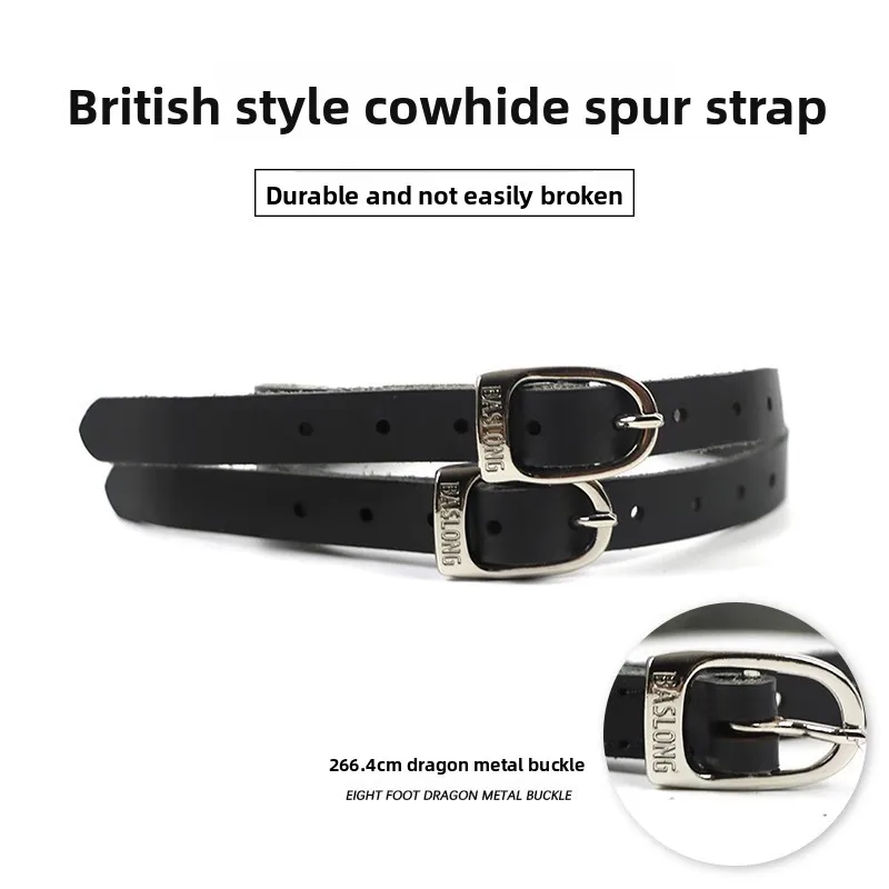 

Spurs with cowhide, Spurs with equestrian knight sports equipment