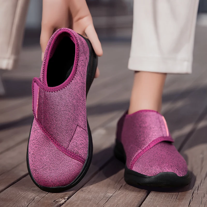 Shoes Woman 2025 Outdoor Walking Mesh Flat Bottomed Fitness Breathable Hiking Loafers Comfortable Casual Jogging Shoes 35-44