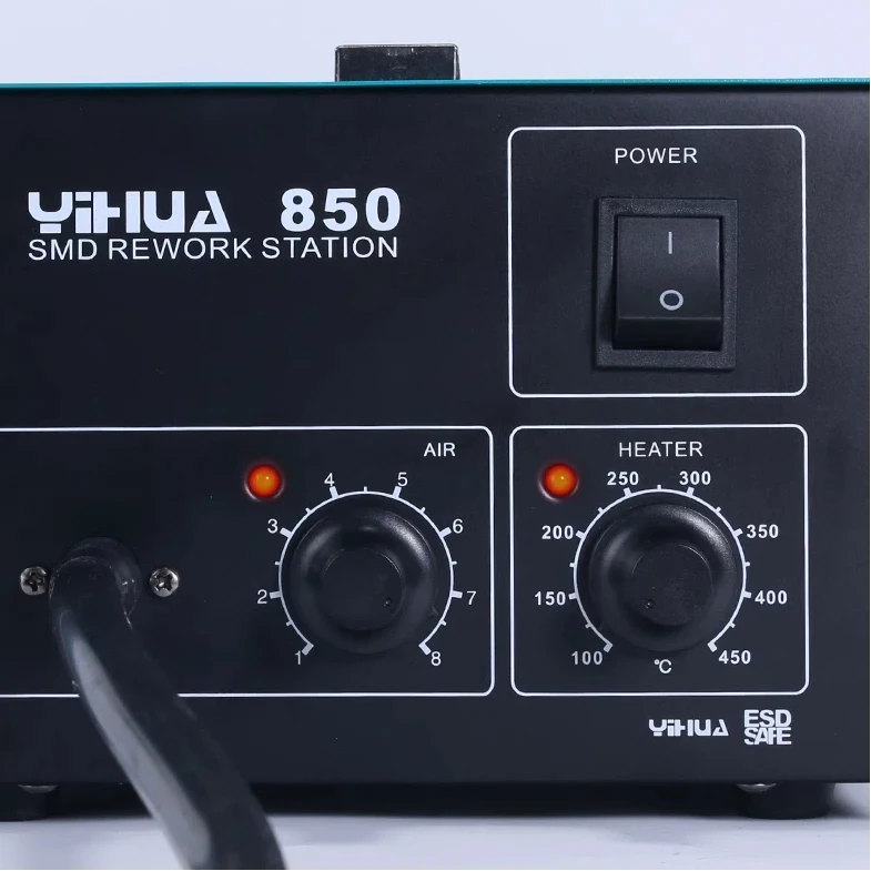 

YIHUA 850 BGA Rework Station, Professional Hot Air Gun for Chip IC and Cellphone Motherboard Repair