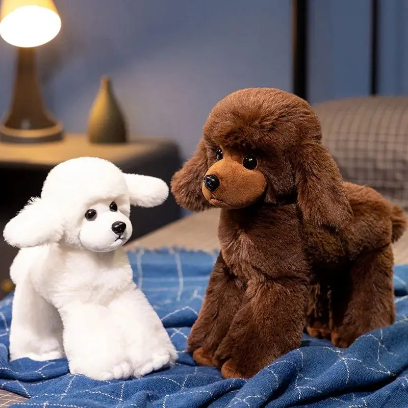Имитация куклы-пуделя, реалистичный плюшевый щенок, мягкие плюшевые игрушки, реалистичная модель животного ручной работы, креативные подарки, подарок Имитация куклы-пуделя, реалистичный плюшевый щенок, мягкие плюшевые игрушки, реалистичная модель животного ручной работы, креативные подарки, подарок