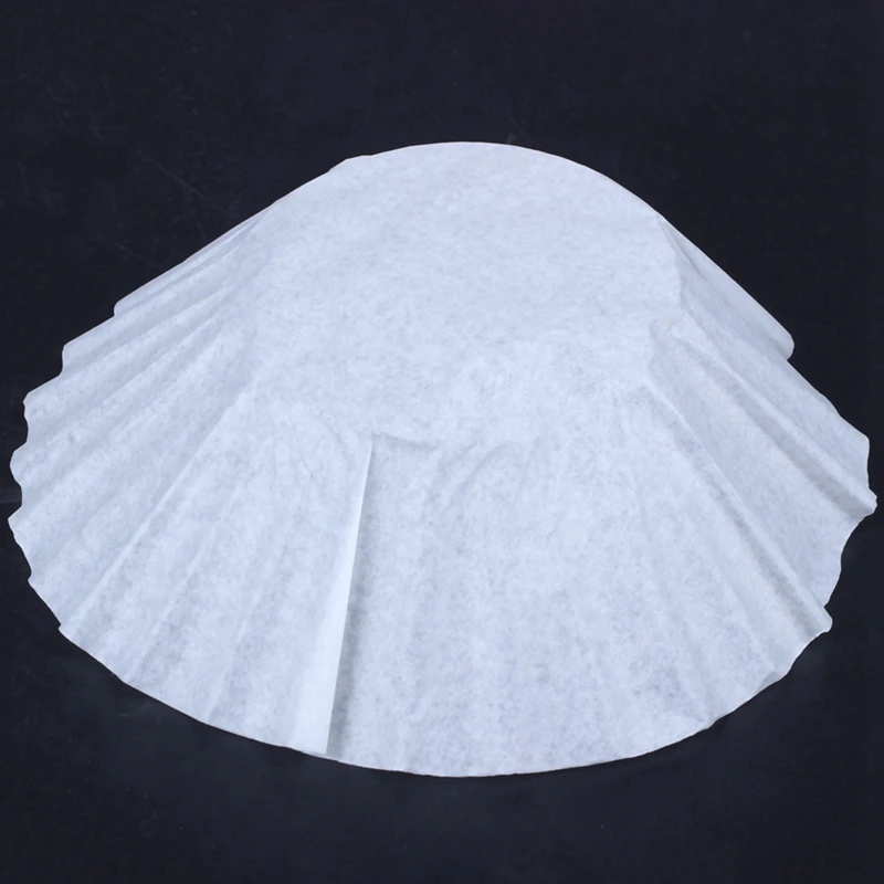 2000Pcs 25Cm Sheets American Commercial Coffee Filter Paper Basket Coffee Filters Coffee Ware Coffee Filters (White)