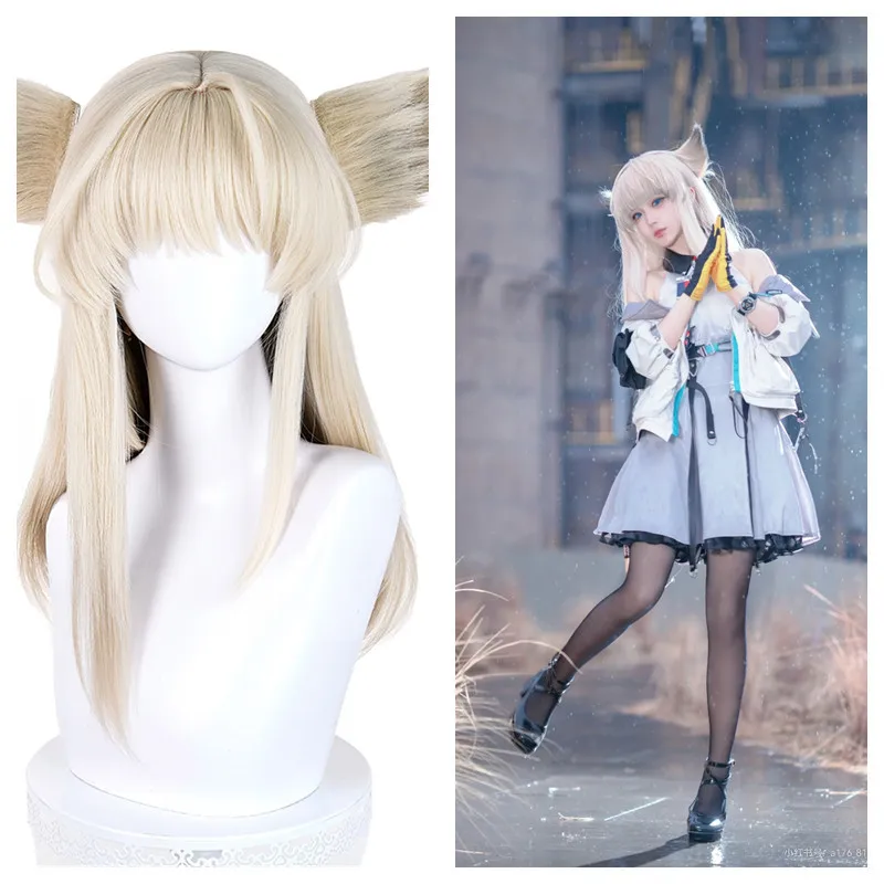 Already Styled Perlica Arknights Endfield Cosplay Wigs for Christmas Anime Halloween Party Game Comic Con Daily fashion Wig