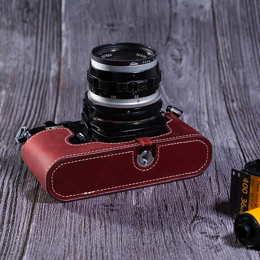 For Nikon FM2 FE2 FM2N FM2 Leather Protective Case For Camera Leather Camera Case Camera Accessories For Photography