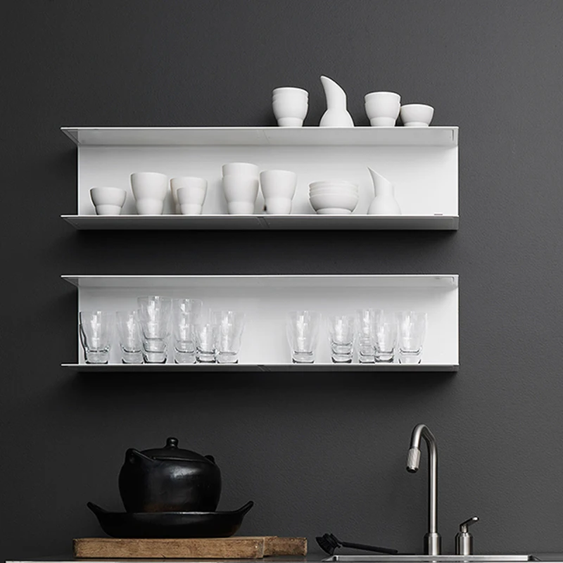 

Vintage Floating Shelves Wall Iron Kitchen Storage Organizer Living Room Wall Hanging Display Board for Home Decorative Shelves