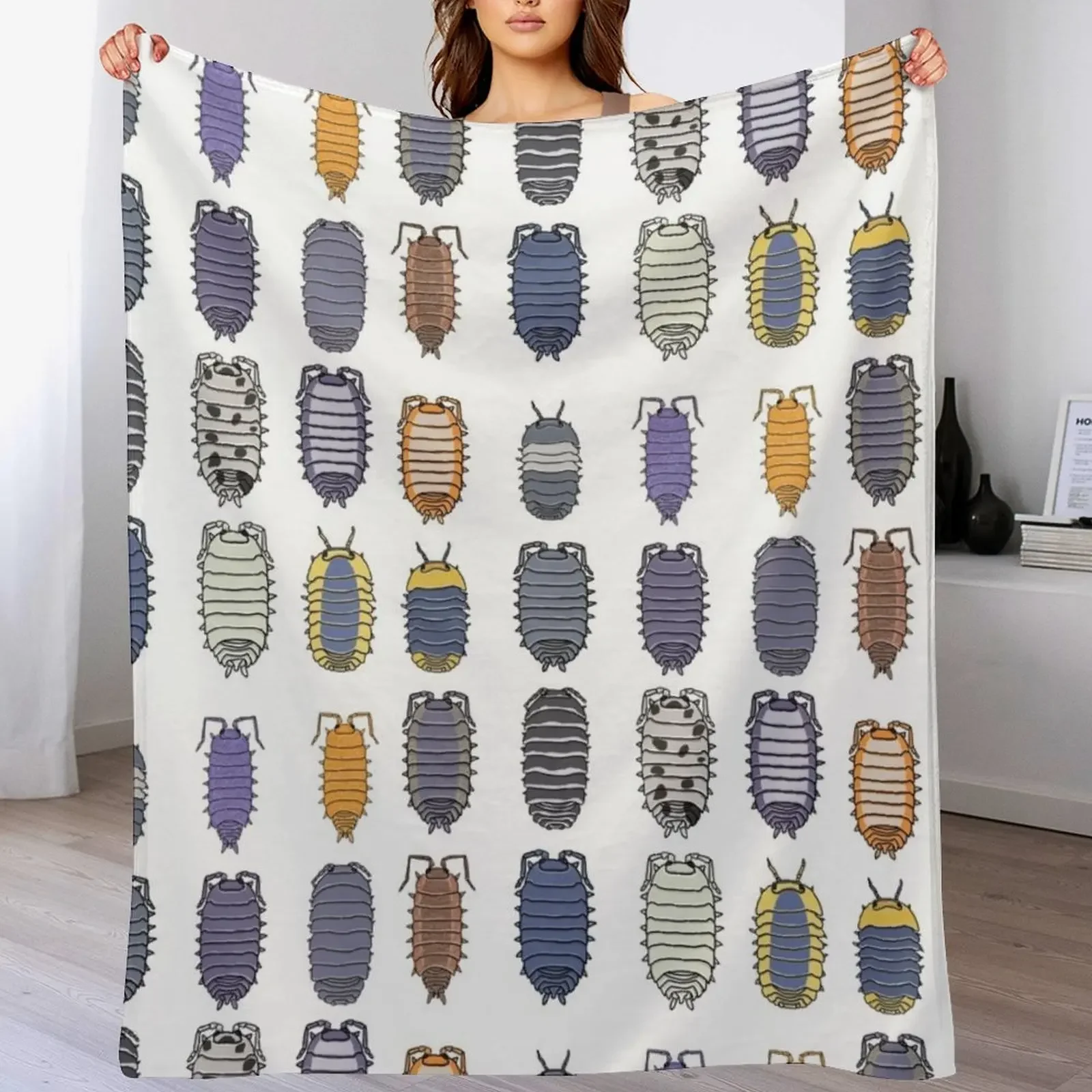 

Isopods Throw Blanket Thins Sofa Throw blankets ands cosplay anime Blankets
