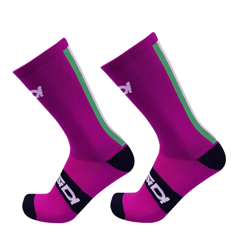 Chaussettes de cyclisme professionnelles pour hommes et femmes, nouveau, sport, route, VTT, vélo