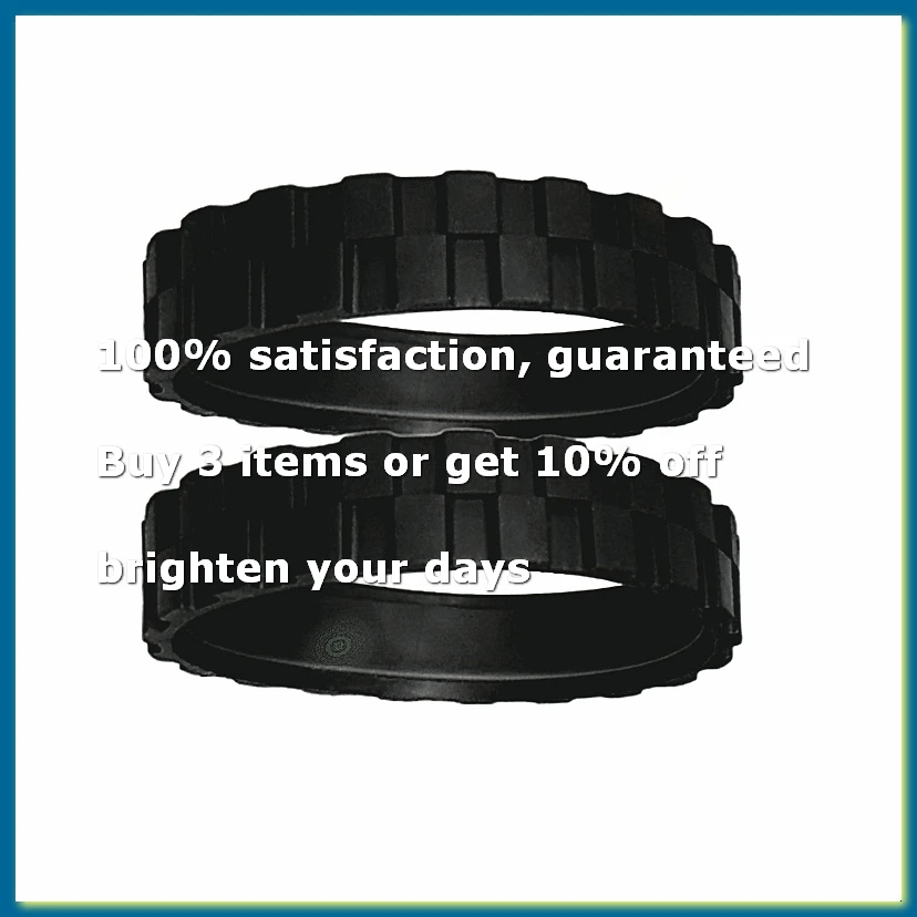 2PCS Tire Replacement Parts for I3/I3+/I4/I7/I7+/E5/E6/E7 Robot Vacuum Spare Parts Accessories