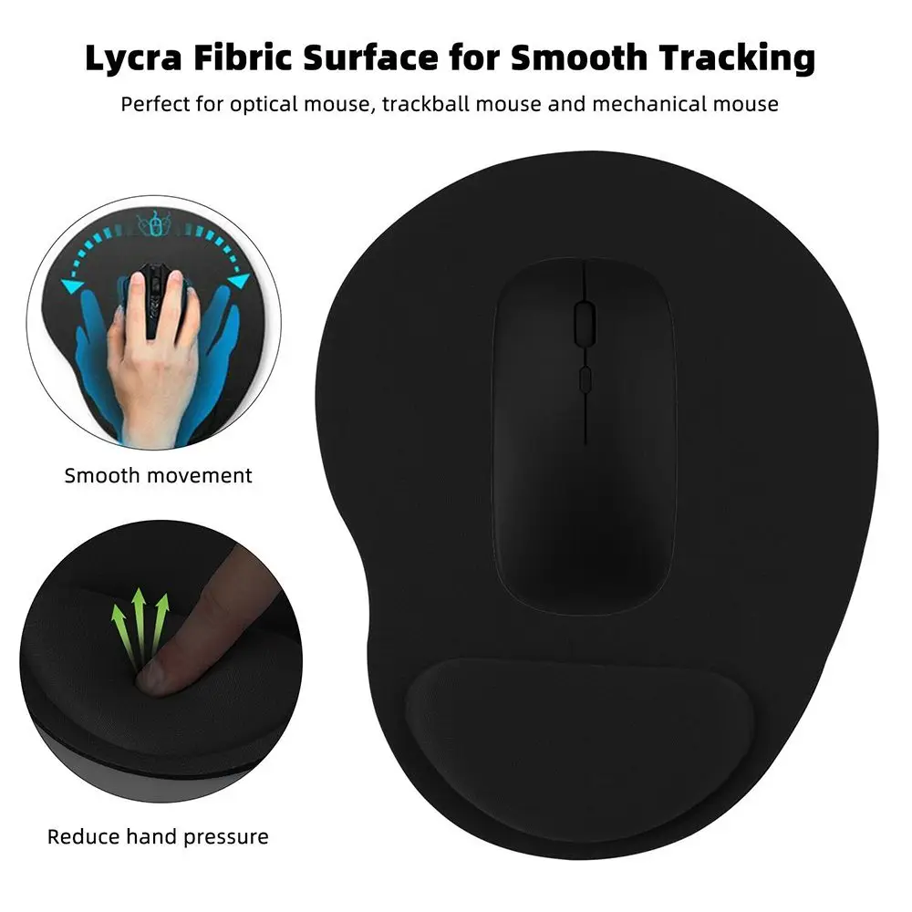 Ergonomic Wrist Rest Mouse Pad. 4