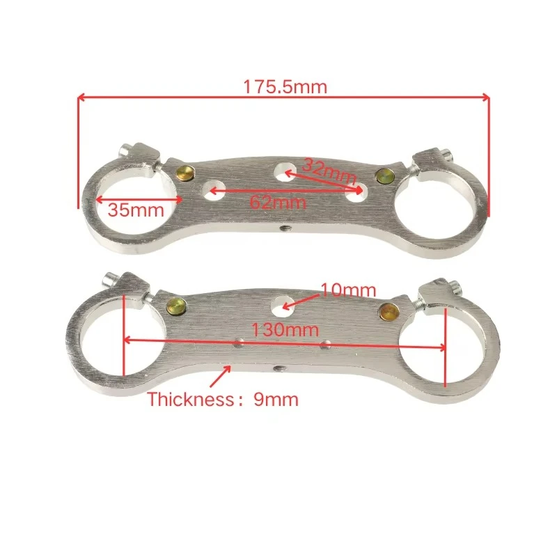 47cc 49cc Mini Moto Dirt Bike Front Fork Inverted Shock Absorber Direction Device with 25mm/35mm Upper And Lower Plate