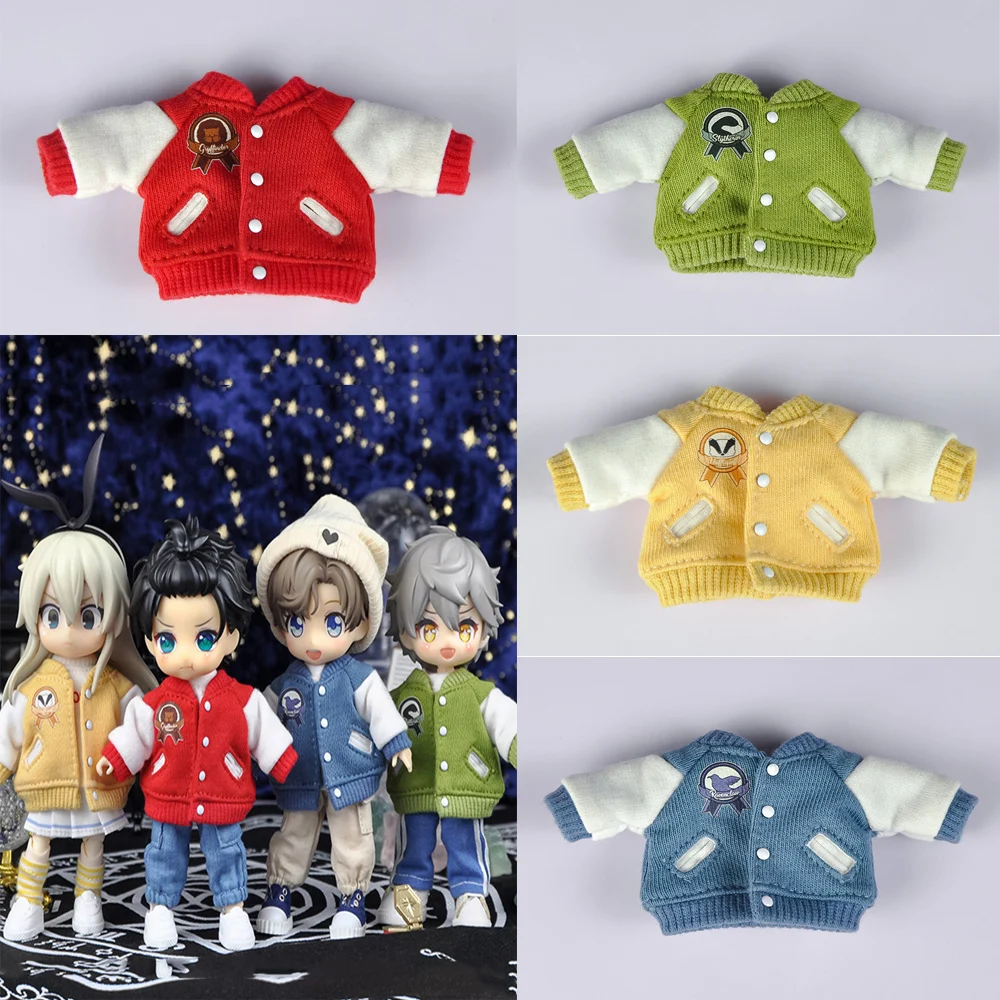 OB11 Doll Clothes Jacket For YMY GSC Molly 1/12 BJD Dolls