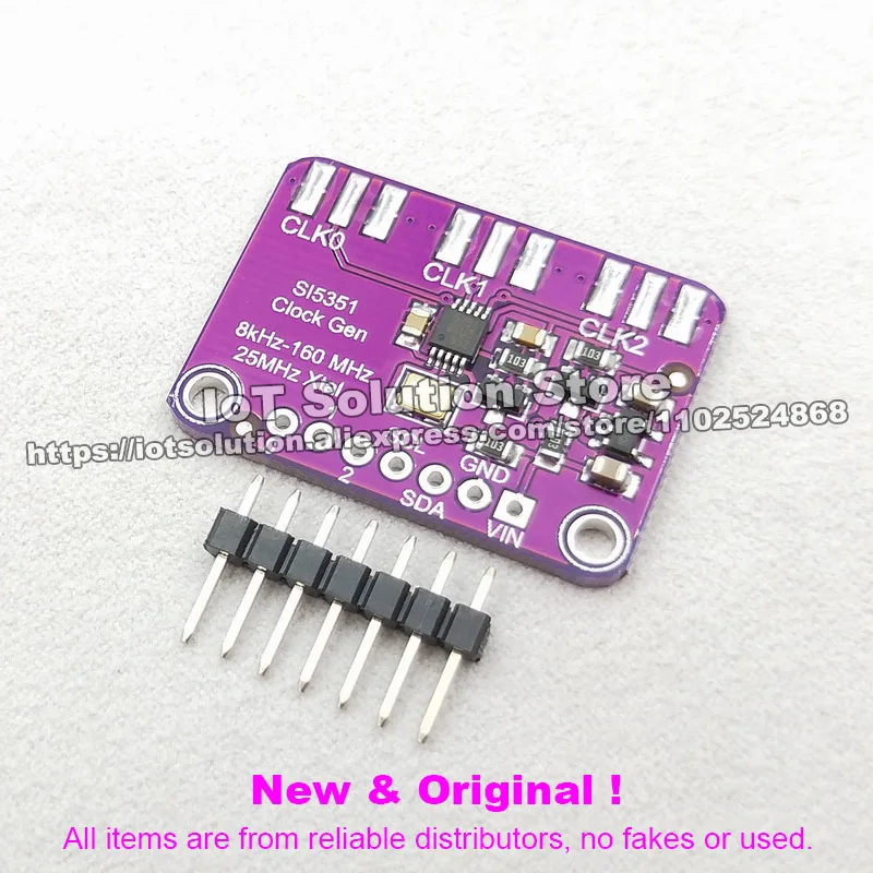 GY-SI5351 High Frequency Signal Square Wave Frequency Generator Module SI5351