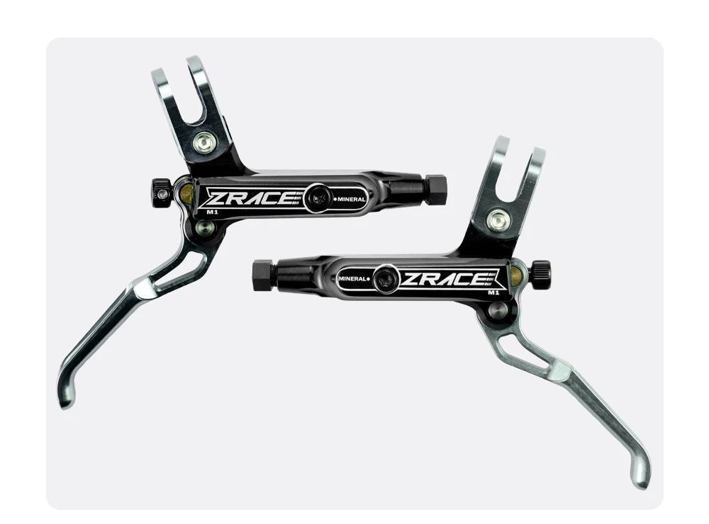 ZRACE M1 XG Flat Mount Brake for Flat Bar Gravel / BMX Raceing,Full CNC Lightweight, Front and Rear Flat Handler Bar Gravel